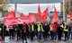 Warnstreik Mercedes-Benz AG Standort Sindelfingen Frueh- und A-Schicht