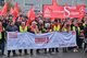 Warnstreik Mercedes-Benz AG Standort Sindelfingen Frueh- und A-Schicht