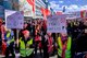 Warnstreik Mercedes-Benz AG Standort Sindelfingen Frueh- und A-Schicht