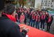 Angestellte bei Porsche im Warnstreik (Fotos: Christoph Schmidt)