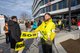 Protestaktion bei Bosch in Leonberg (Fotos: Julian Rettig)