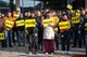 Protestaktion bei Bosch in Leonberg (Fotos: Julian Rettig)