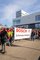 Protest bei BOSCH in Schwieberdingen (Fotos: Julian Rettig)
