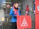 Warnstreik in Untertuerkheim