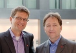 Für die Arbeitnehmer/-innen im Aufsichtsrat: Johannes Katzan (IG Metall) und Thomas Müller (ver.di)
