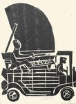 HAP Grieshaber, Lastwagen und Pianist (VG Bild-Kunst Bonn, 2019) HAP Grieshaber, Lastwagen und Pianist (VG Bild-Kunst Bonn, 2019)