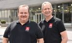 Michael Häberle und Roland Schäfer, Betriebsrat Untertürkheim Michael Häberle und Roland Schäfer, Betriebsrat Untertürkheim
