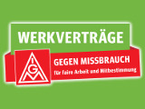 Werkvertraege: Gegen Missbrauch fuer faire Arbeit und Mitbestimmung