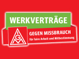 Werkvertraege: Gegen Missbrauch fuer faire Arbeit und Mitbestimmung